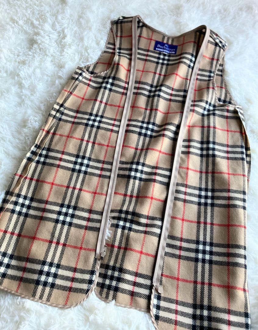 Burberrys OF LONDON BLUE LABEL ライナー付 希少