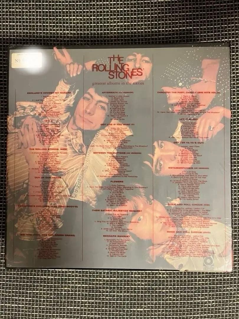 未開封　ザ・ローリング・ストーンズ in the 60's コレクターズBOX