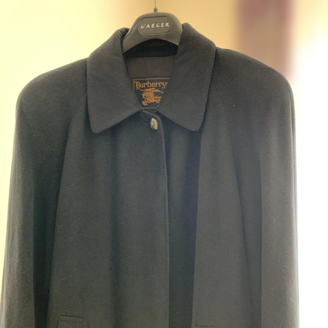 バーバリーロングコート　シルク100%