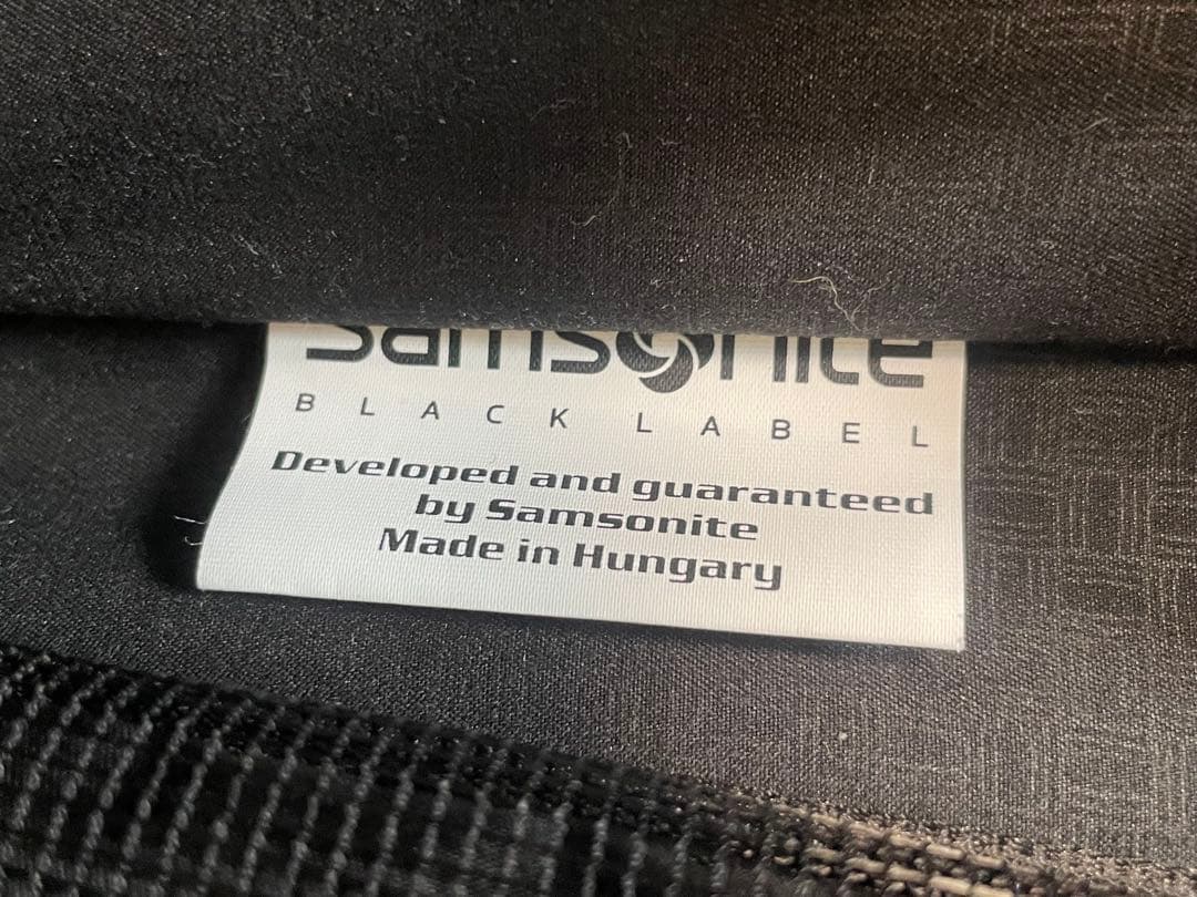 Samsonite コスモライト Spinner 55/20 ブラックレーベル