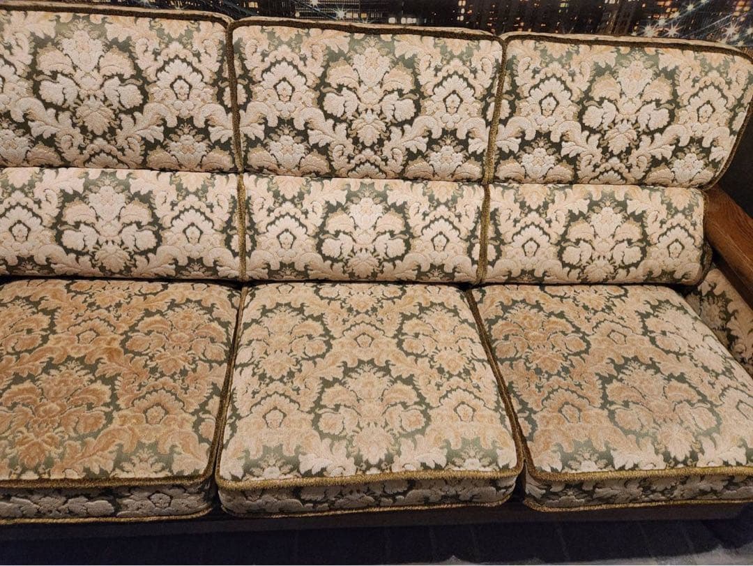 karimoku オールドカリモク コロニアル金華山3人掛けソファ