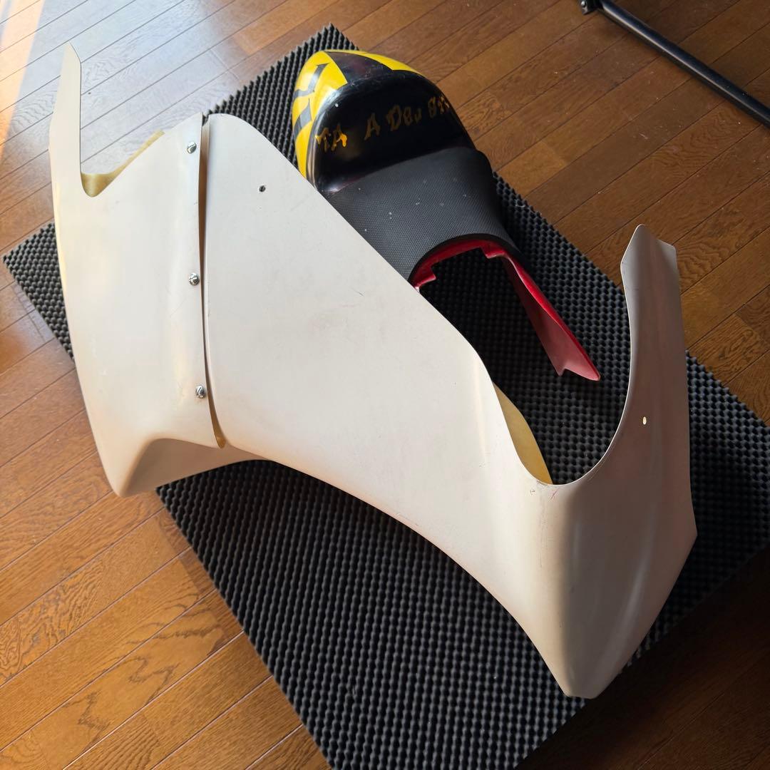 【当時物】NSR50/80 レース用カウル シートFRP製 ミニバイクレース