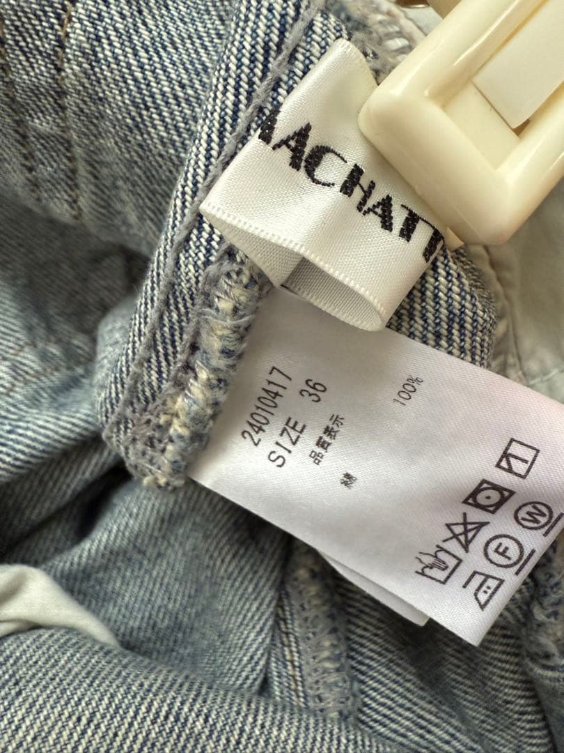 タイムセール‼️美品！machatt カーブデニム