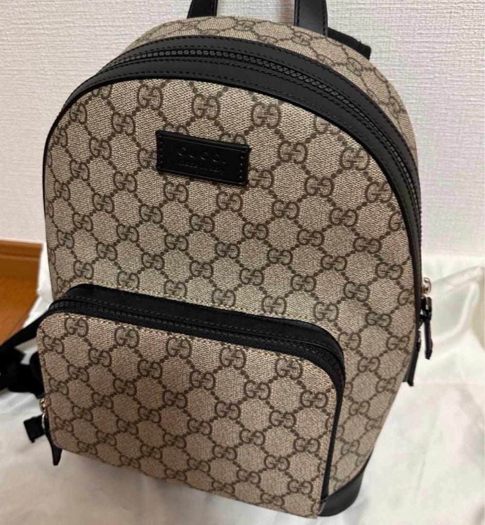 【未使用】GUCCI グッチGG柄 リュック バッグパック国内正規