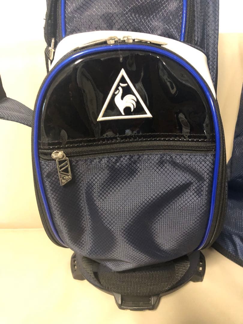 【送料込み】美品　ルコックスポルティフ　軽量キャディバッグ　ゴルフバッグ