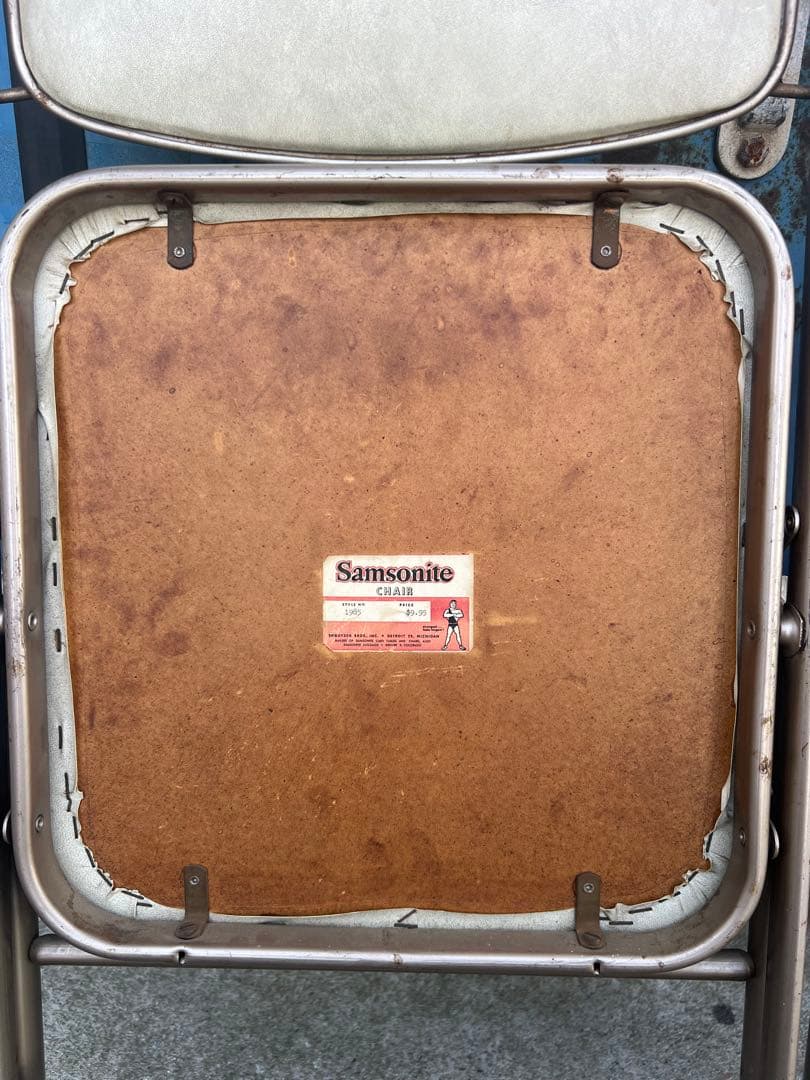 【2脚セット】USA Samsonite ヴィンテージ フォールディングチェア