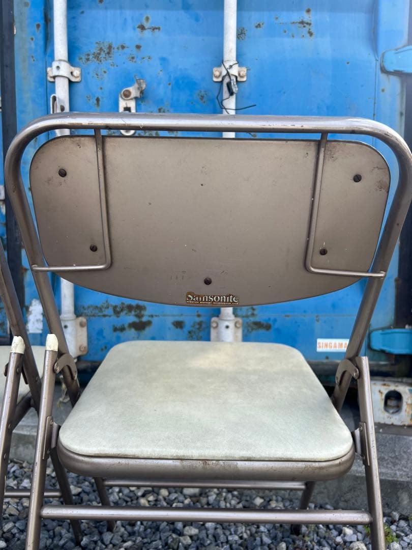 【2脚セット】USA Samsonite ヴィンテージ フォールディングチェア