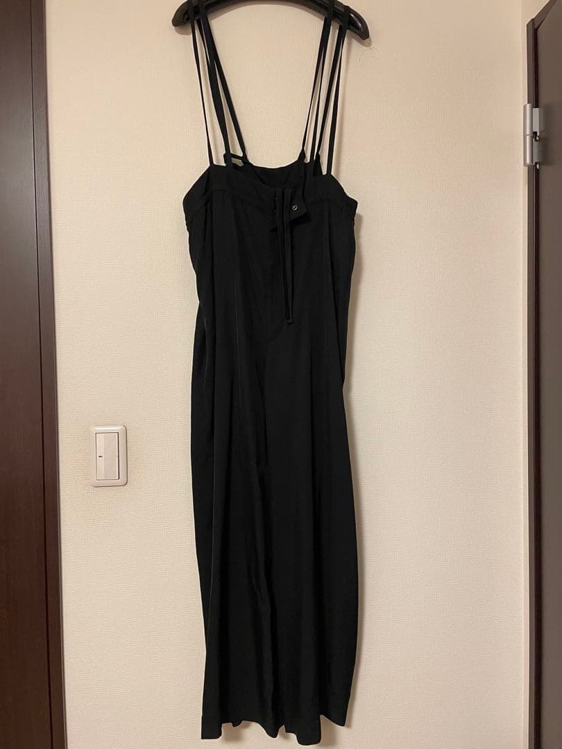 SACRA サロペット　ACETATE BRIGHT TWILL