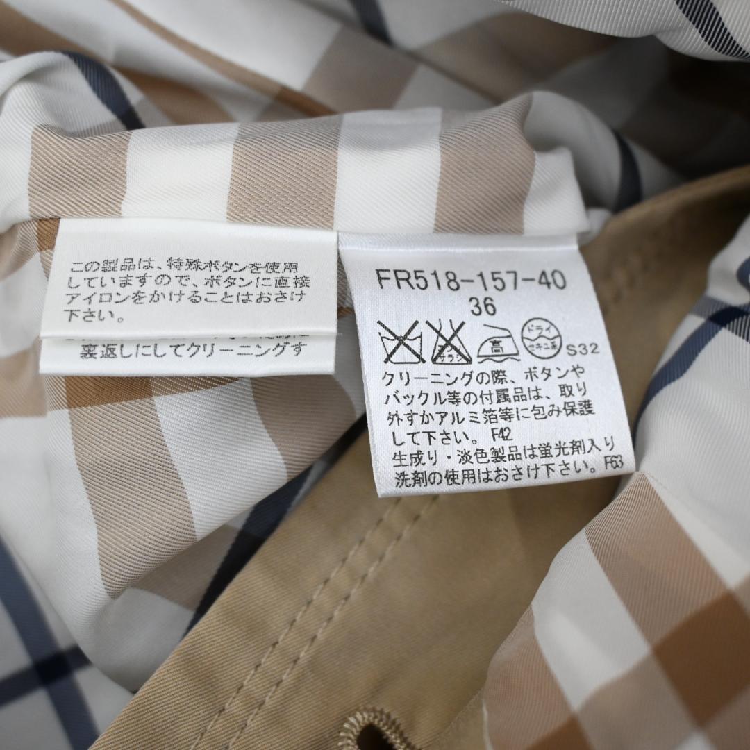 ■ 47827★年 バーバリーブルーレーベル ショートトレンチコート