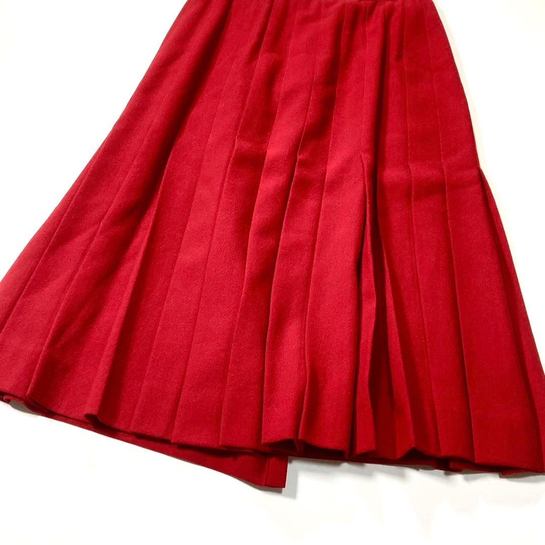 CHANEL シャネル ゴールドココボタン プリーツスカート ヴィンテージ 34