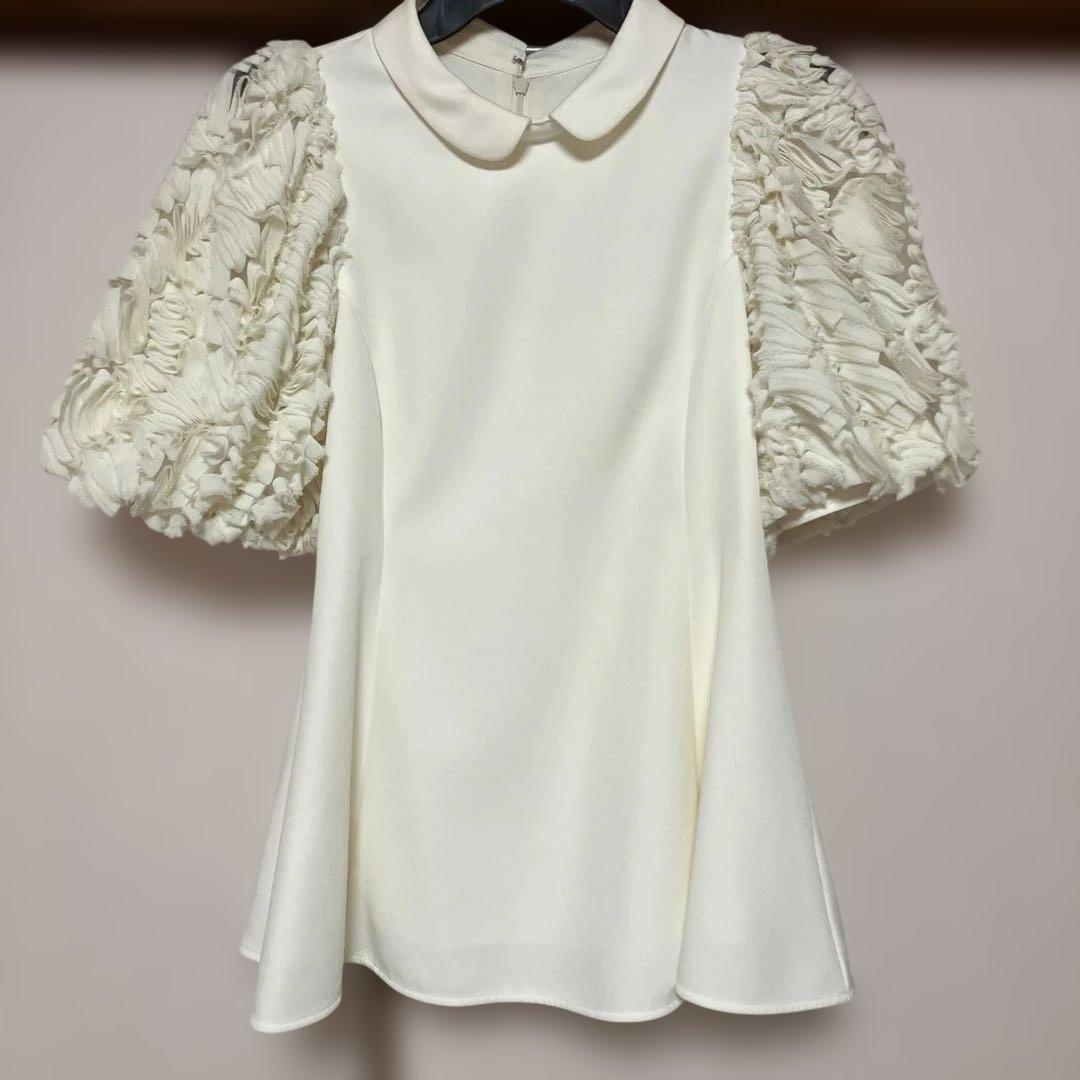 セルフォード　襟付きブラウス