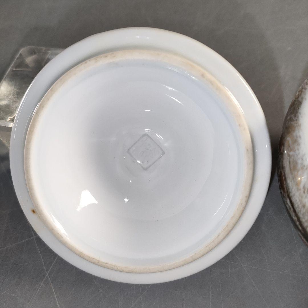 A1376-1/豊前吉右衛門窯/永末吉右衛門/金彩唐草文蓋付小鉢6客/懐石道具/