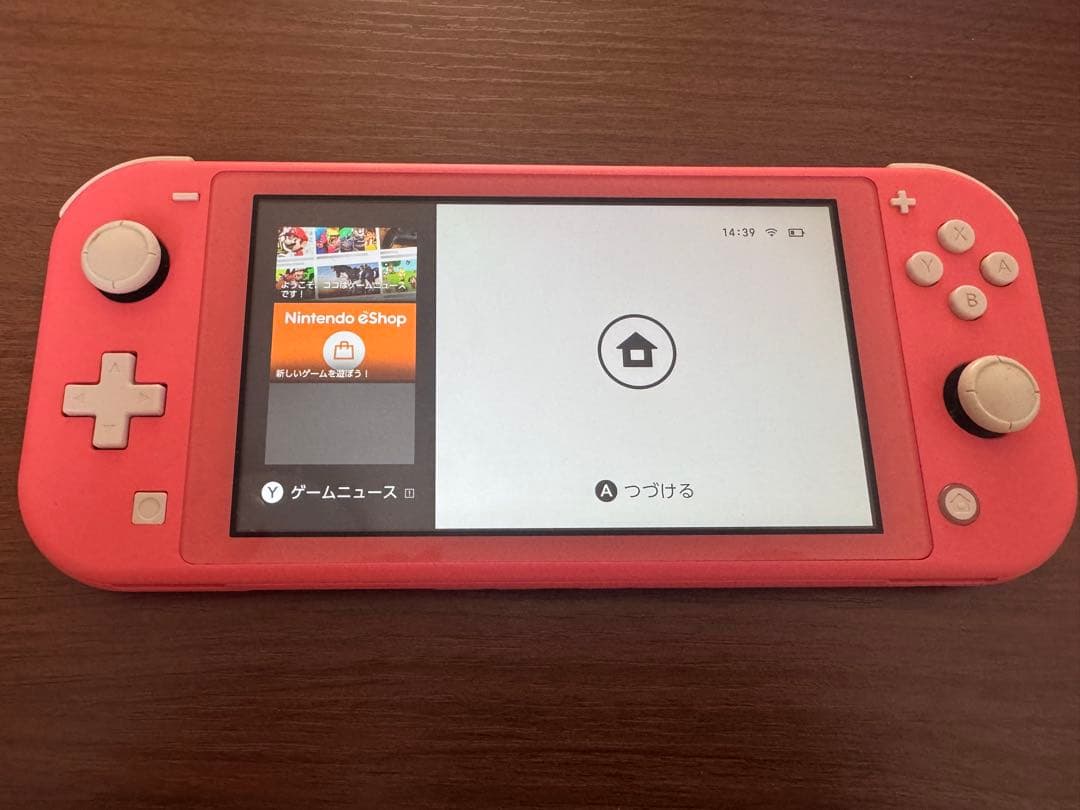 Nintendo Switch Lite コーラル 本体 箱あり　付属品完備