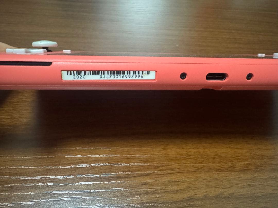 Nintendo Switch Lite コーラル 本体 箱あり　付属品完備