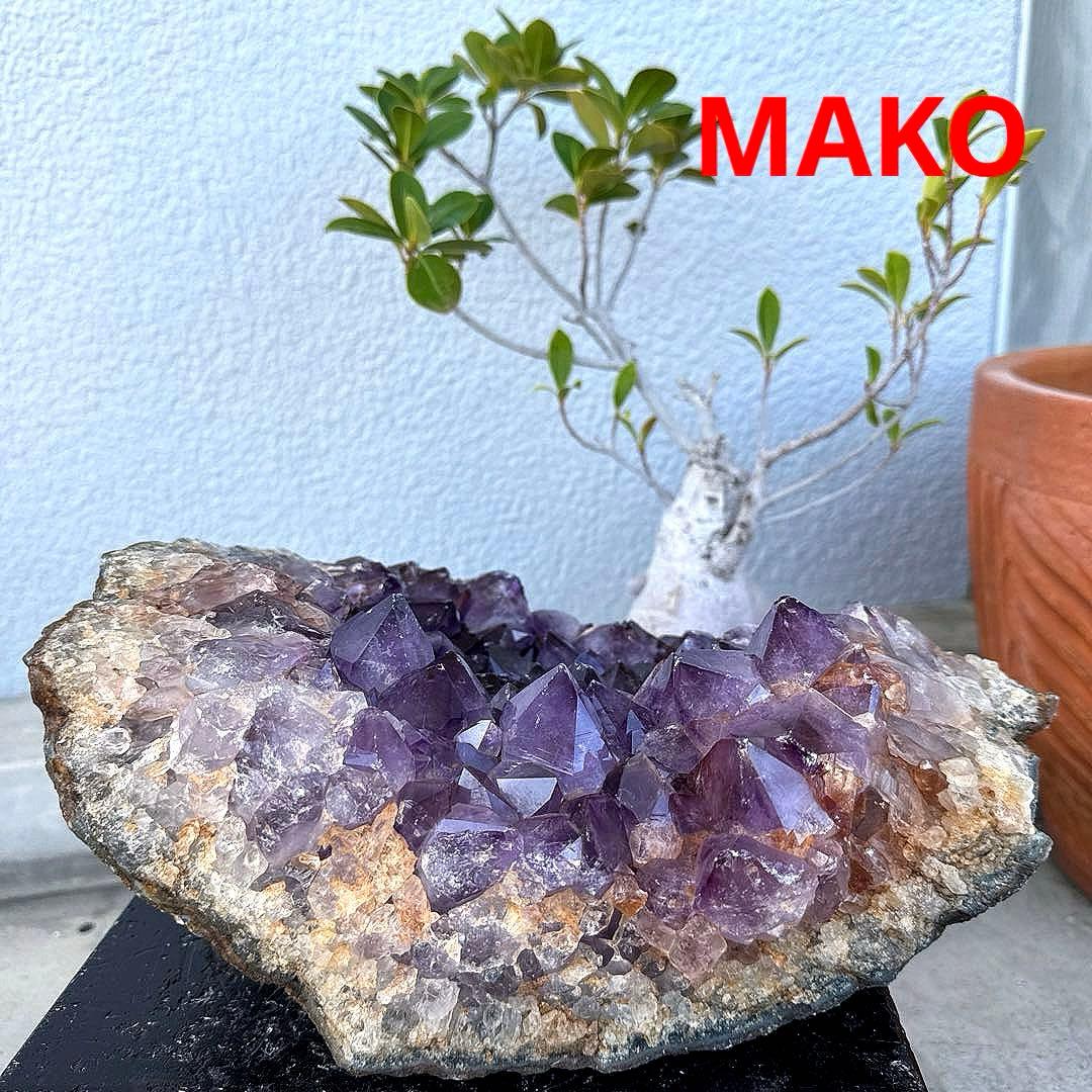 M1670☆アメジストクラスター8.8Kg☆天然石　原石☆N50301-A