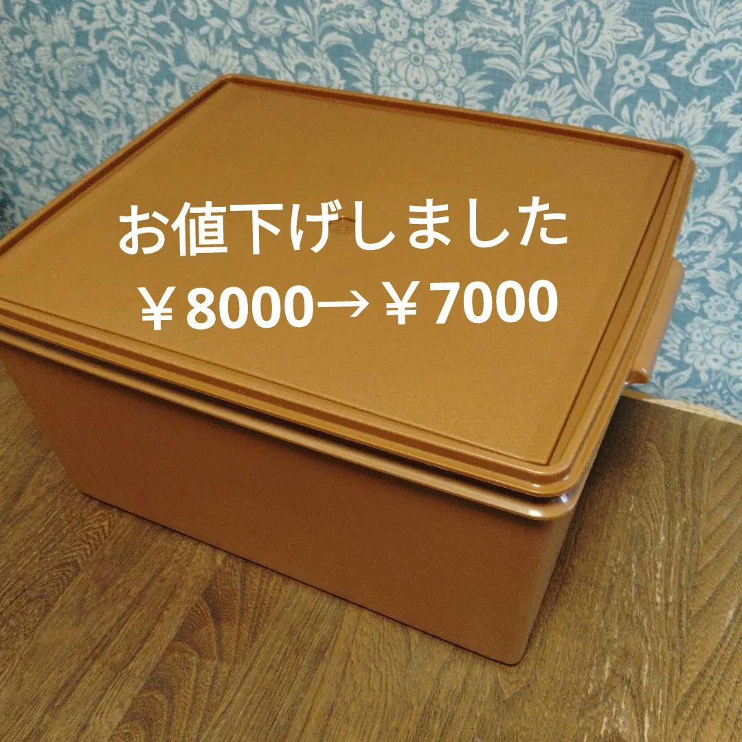 【保管品】タッパーウェアディープスーパーケース 衣装ケース、保存容器