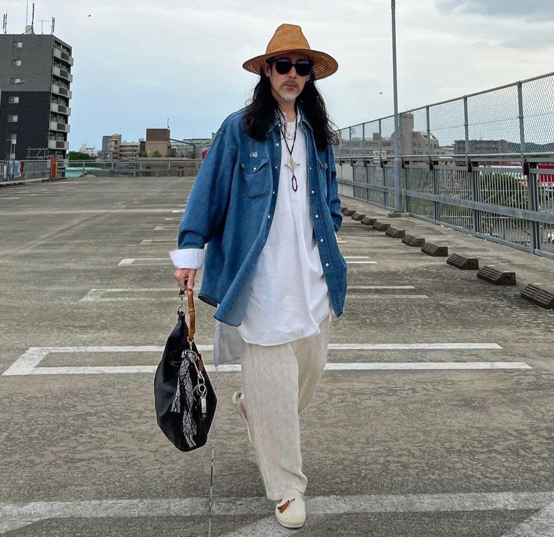 OLD GUCCI バンブーハンドル レザーバッグ ユニセックス