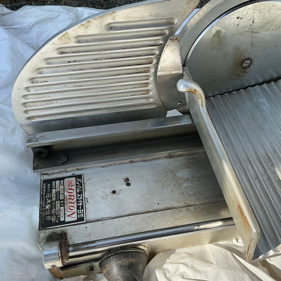 【動作確認済】SORION パン・ハムスライサーB型 業務用 三菱電機モーター