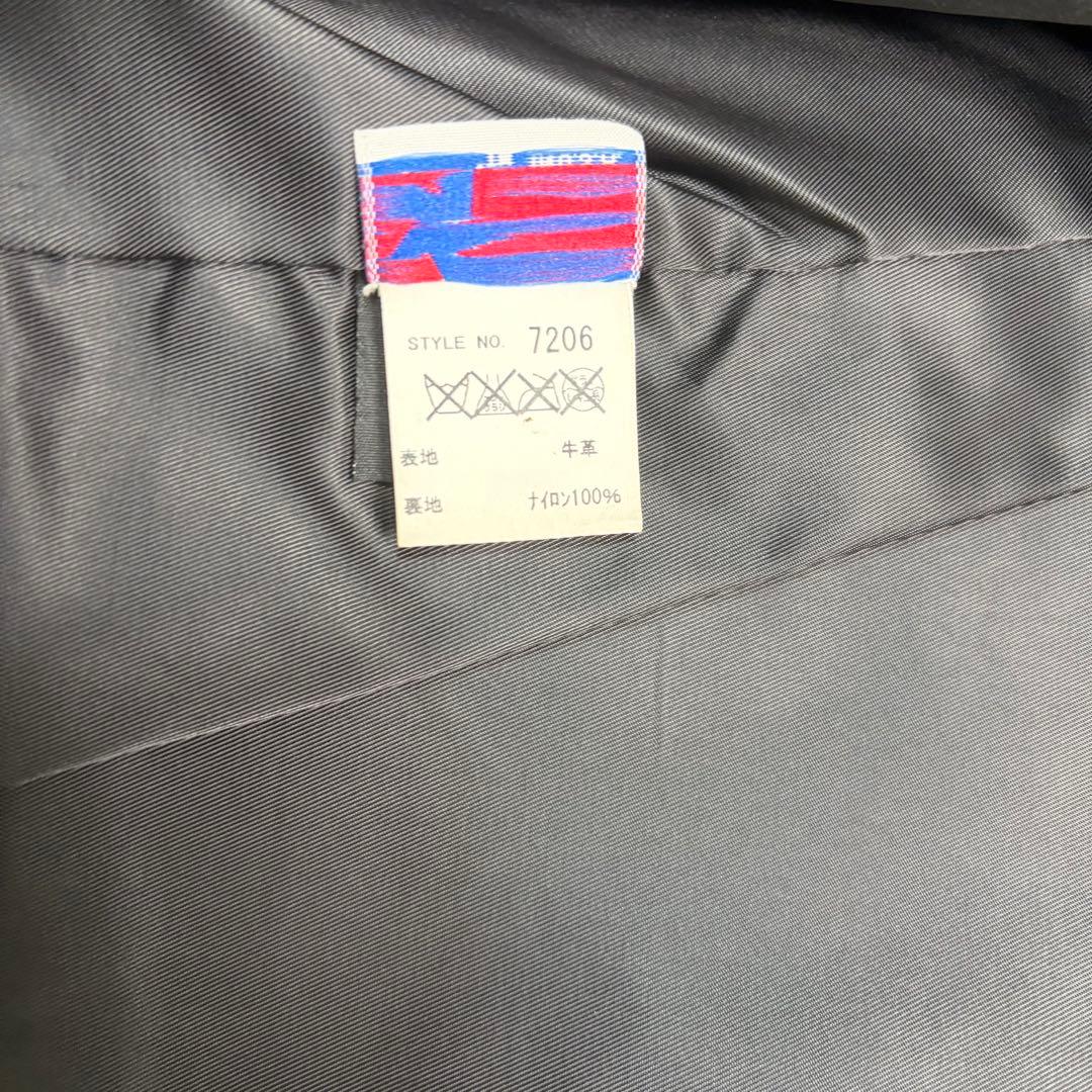 希少✨schott ワンスター レザージャケット ベスト36size 黒