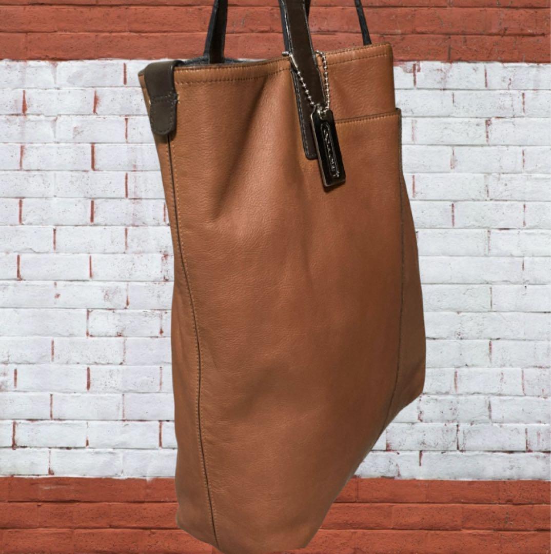 美品COACH レザートート ビジネスバッグ