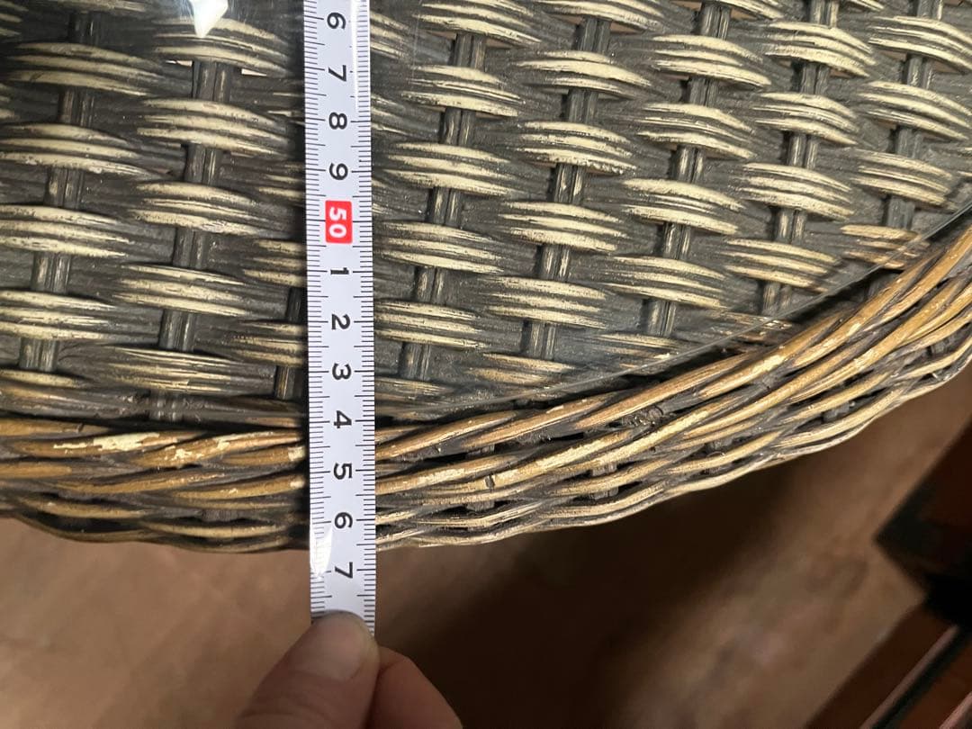 ガーデンテーブル インテリア ガラス天板 丸テーブル