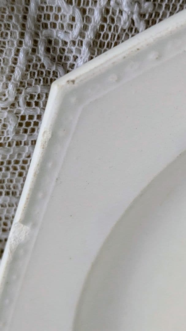 クレイユ オクトゴナル プレート平皿 フランス アンティーク