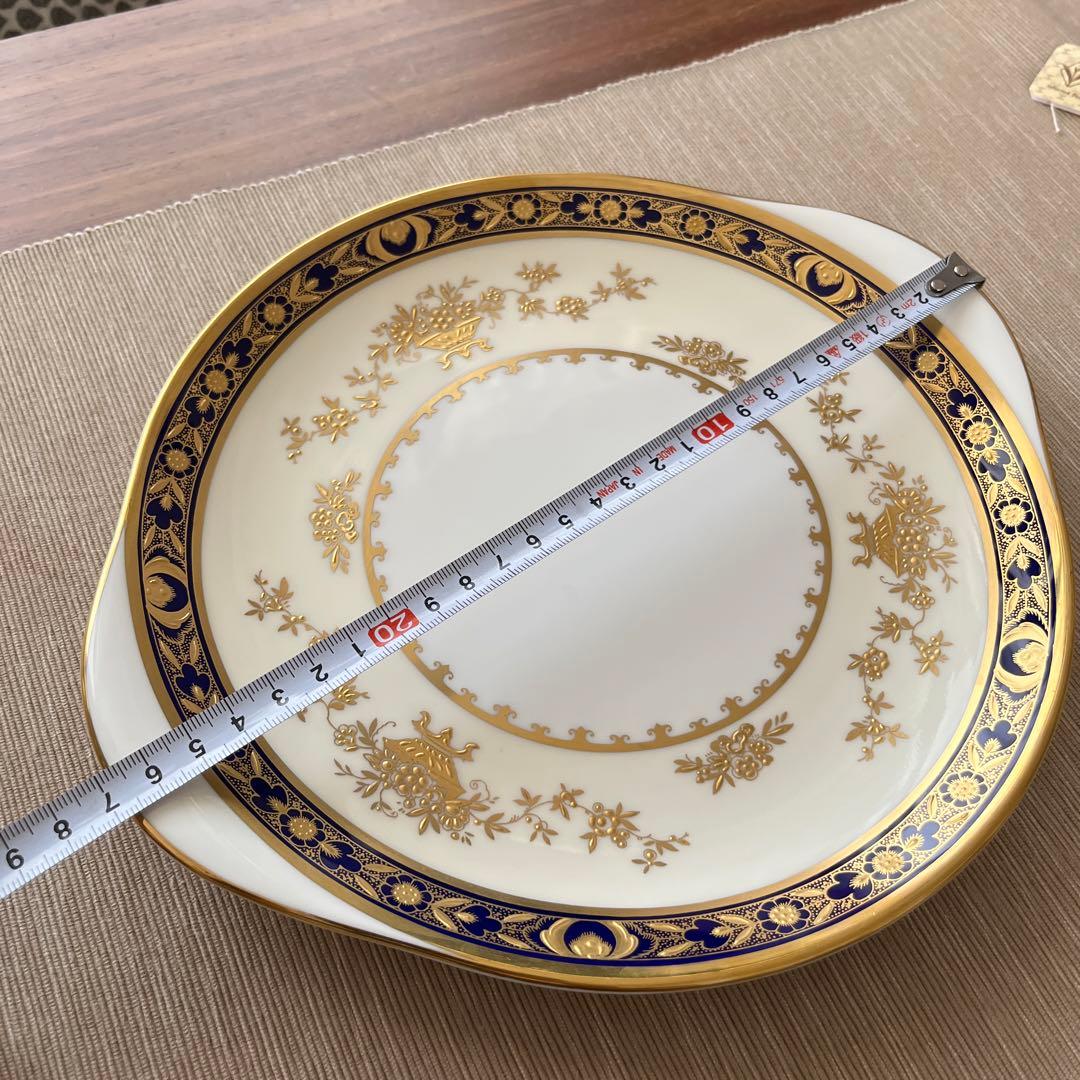 ミントン高級ライン　ダイナスティ　ディナープレートケーキ皿
