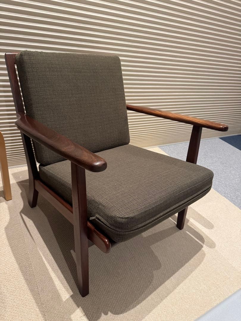 1950〜60s GETAM デンマークGE-88 1pソファ　ゲタマ刻印あり