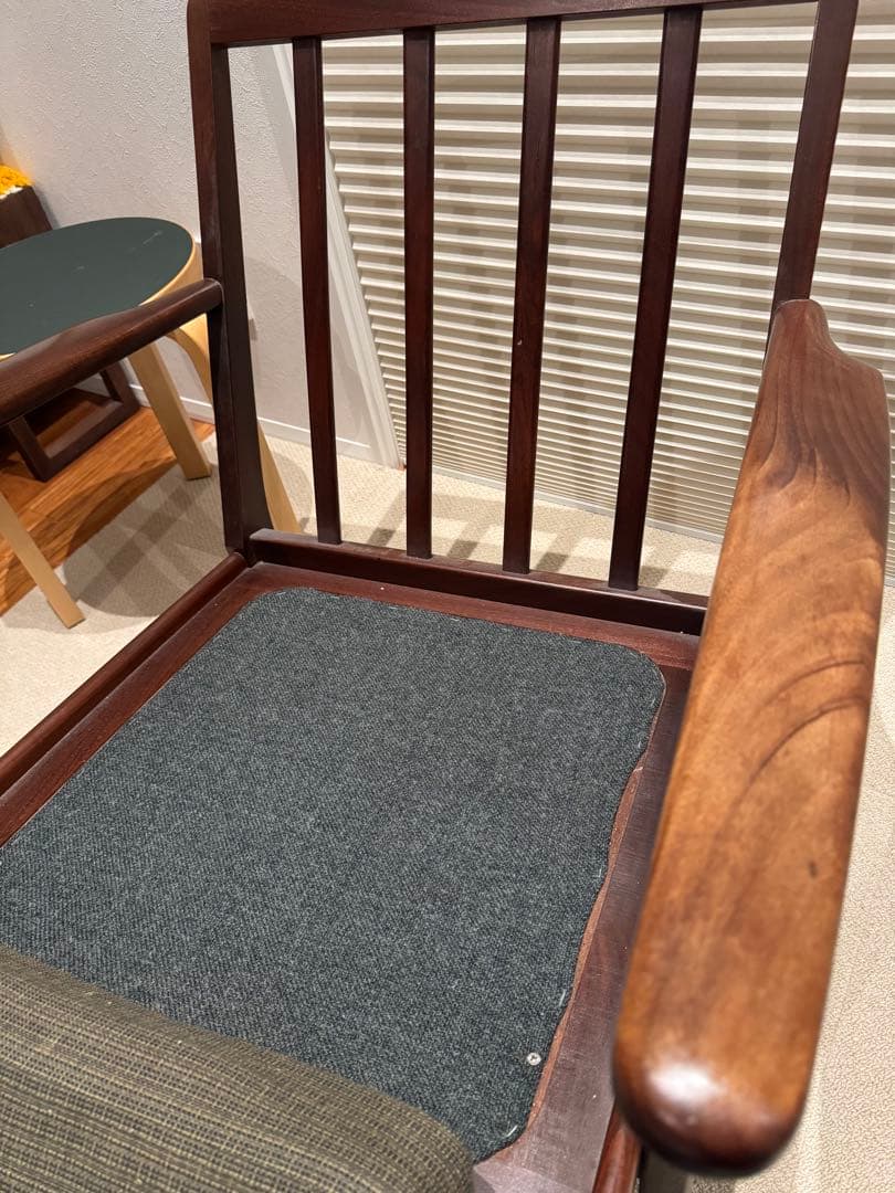 1950〜60s GETAM デンマークGE-88 1pソファ　ゲタマ刻印あり