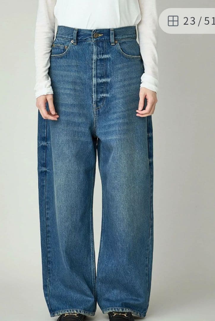 Curensology カレンソロジー & RC ワイドルーズデニム 38