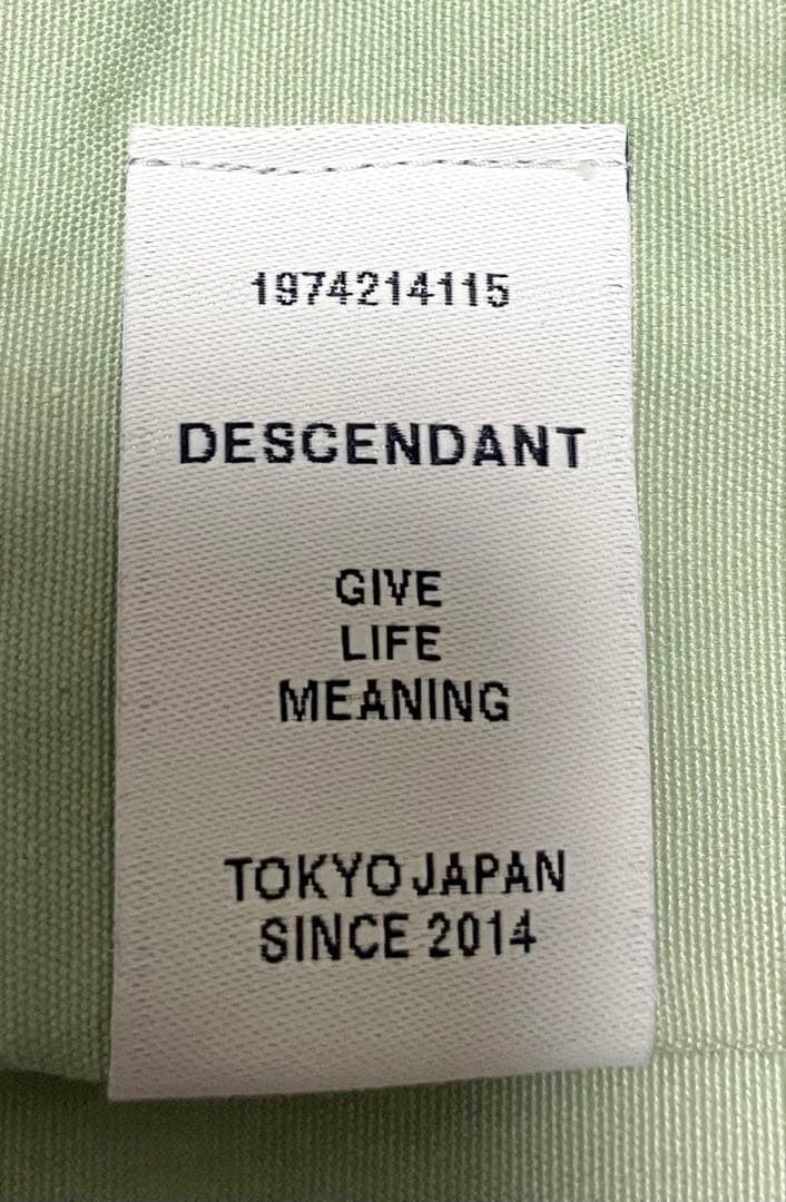 DESCENDANT ディセンダント ロンハーマン ドリズラー ジャケット