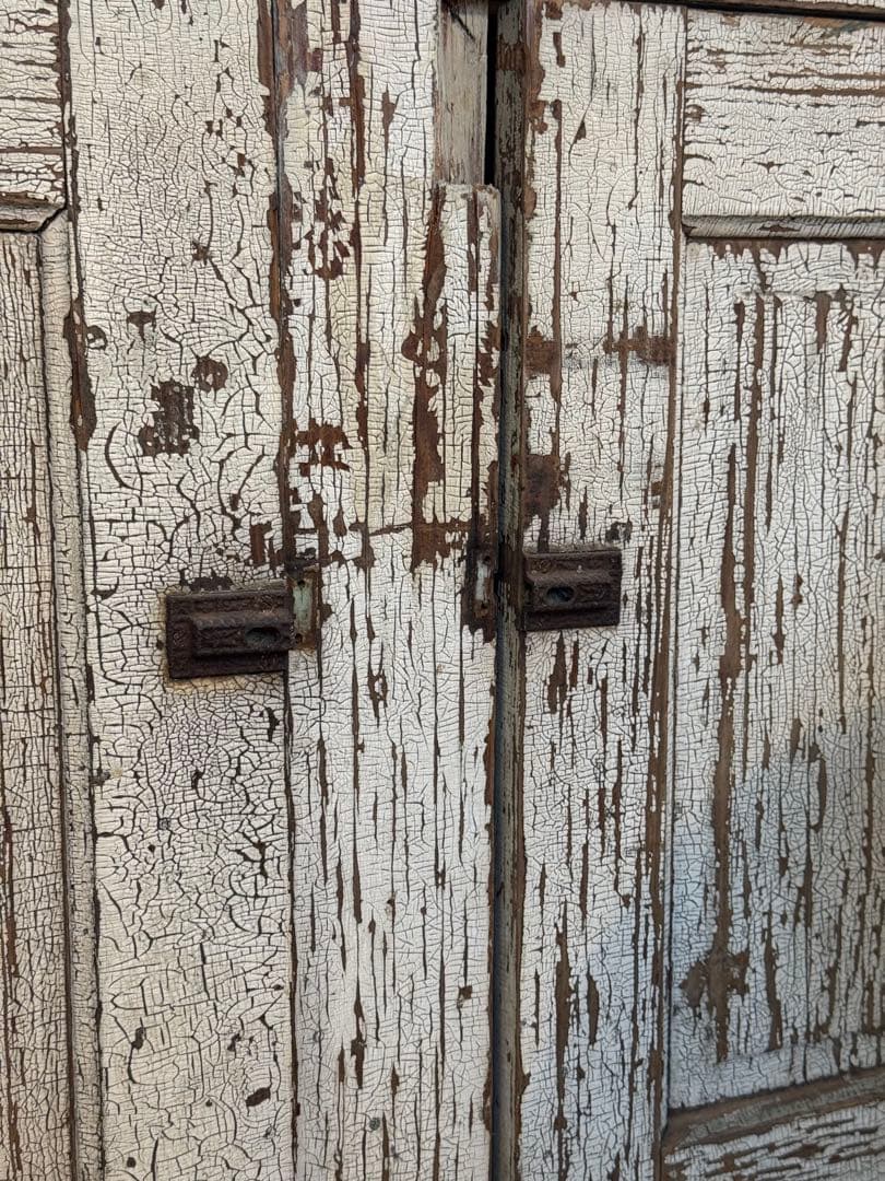 ⚫️NYモノ/アンティーク木製キャビネット/美品/特別追加加工/店舗什器等に是非