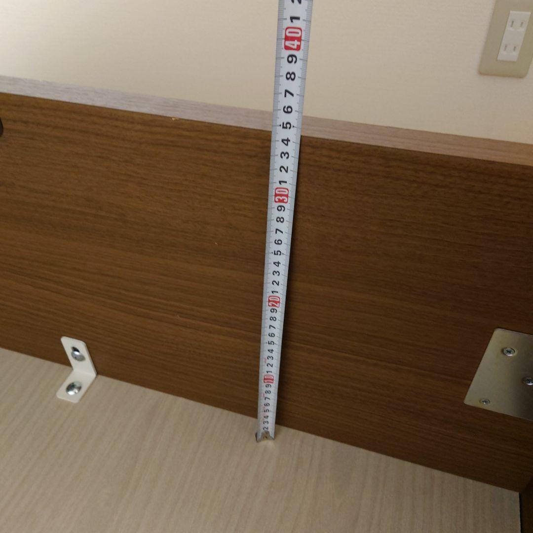 シングル木製ベッドフレーム ヘッドボード付き