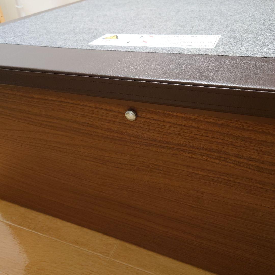 シングル木製ベッドフレーム ヘッドボード付き