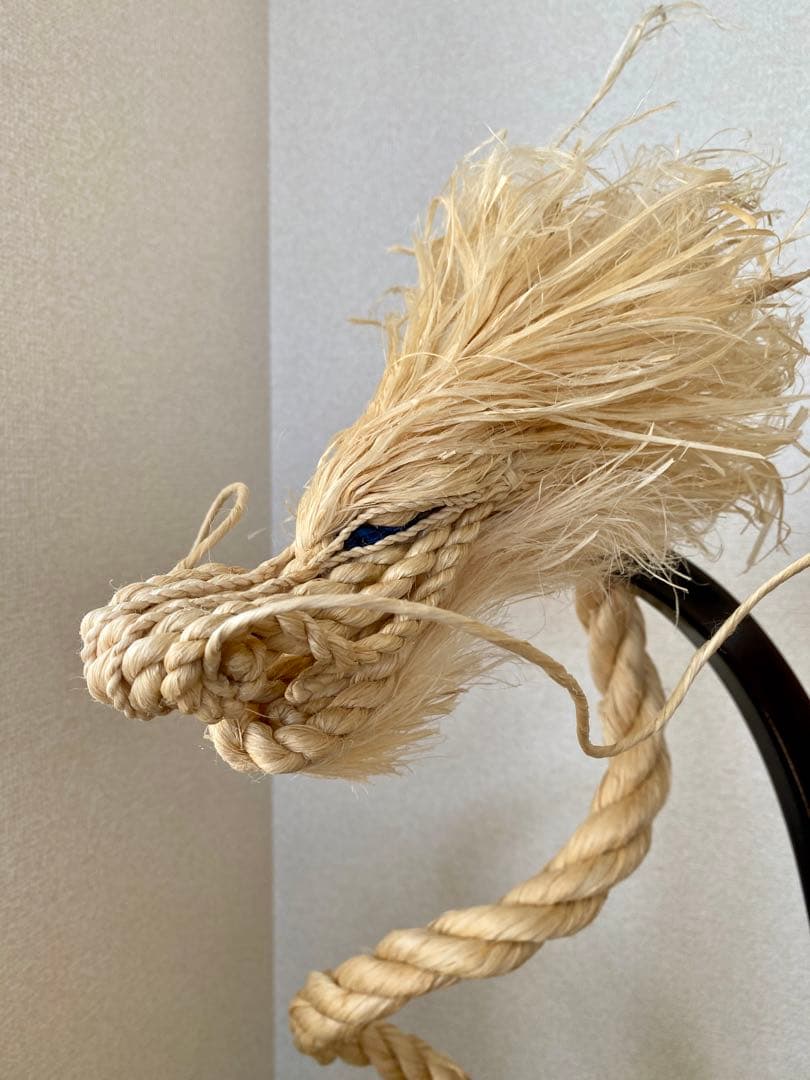 ご注文受けてから作成精麻龍　かける台座なし　龍のみ