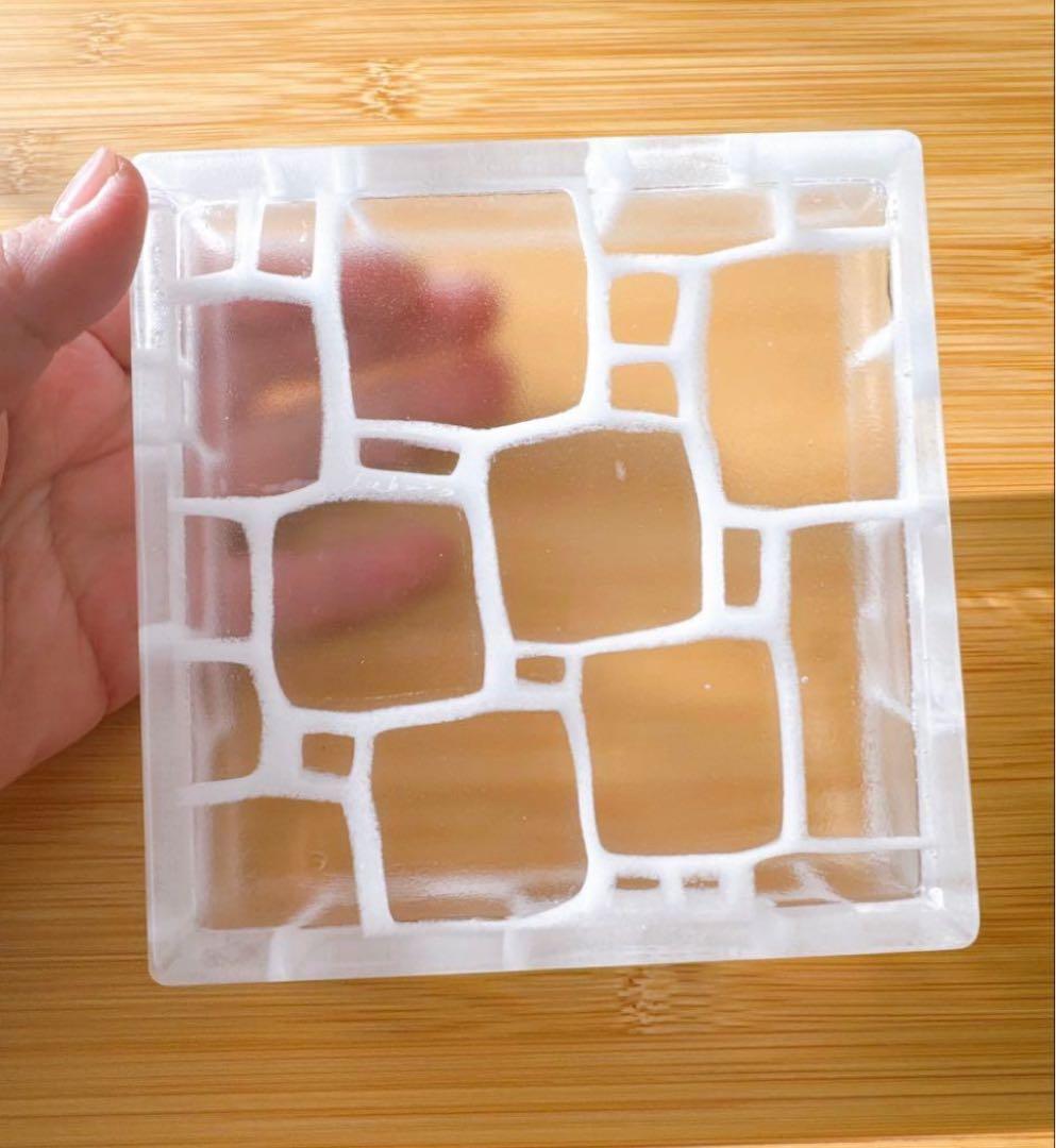 ✅期間限定出品【希少】サブロウガラス　スクエア　角皿