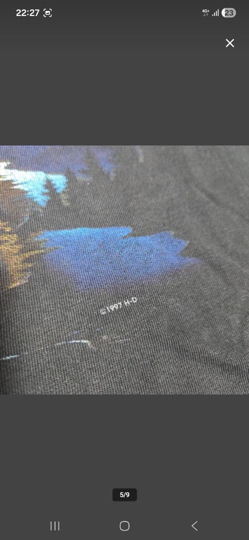 ト*☆様 90's～ハーレーダビッドソン ビンテージ USA製 両面プリント ア