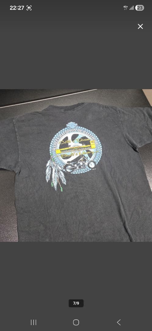 ト*☆様 90's～ハーレーダビッドソン ビンテージ USA製 両面プリント ア