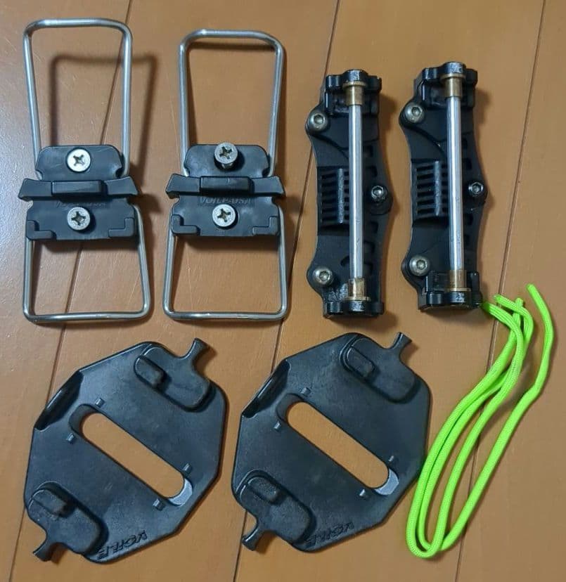 ！値下げ！　ボレー　スピードレールバインディング＆クランポン　※一部破損あり