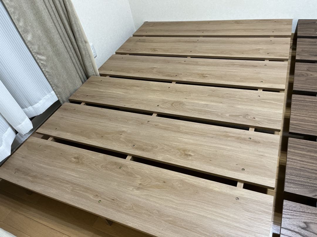 【東京都杉並区　直渡し】 LOWYA すのこベッド セミダブル
