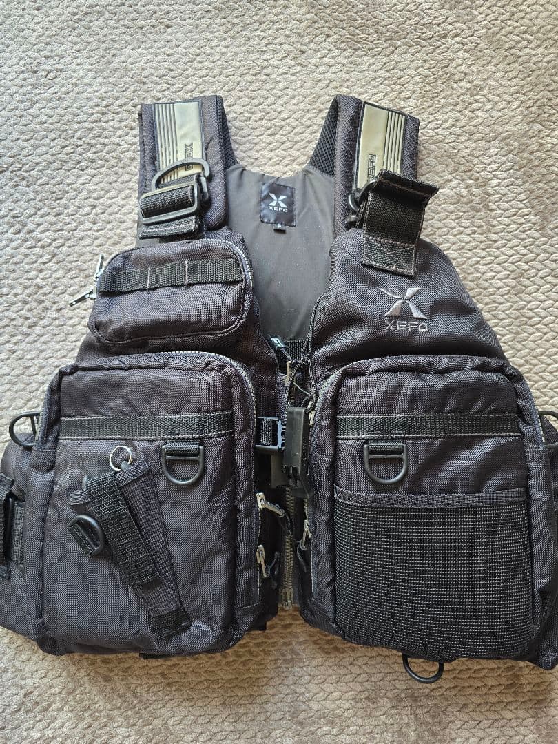 VF-272I XEFO・システマティックタックルフロートジャケット ブラック