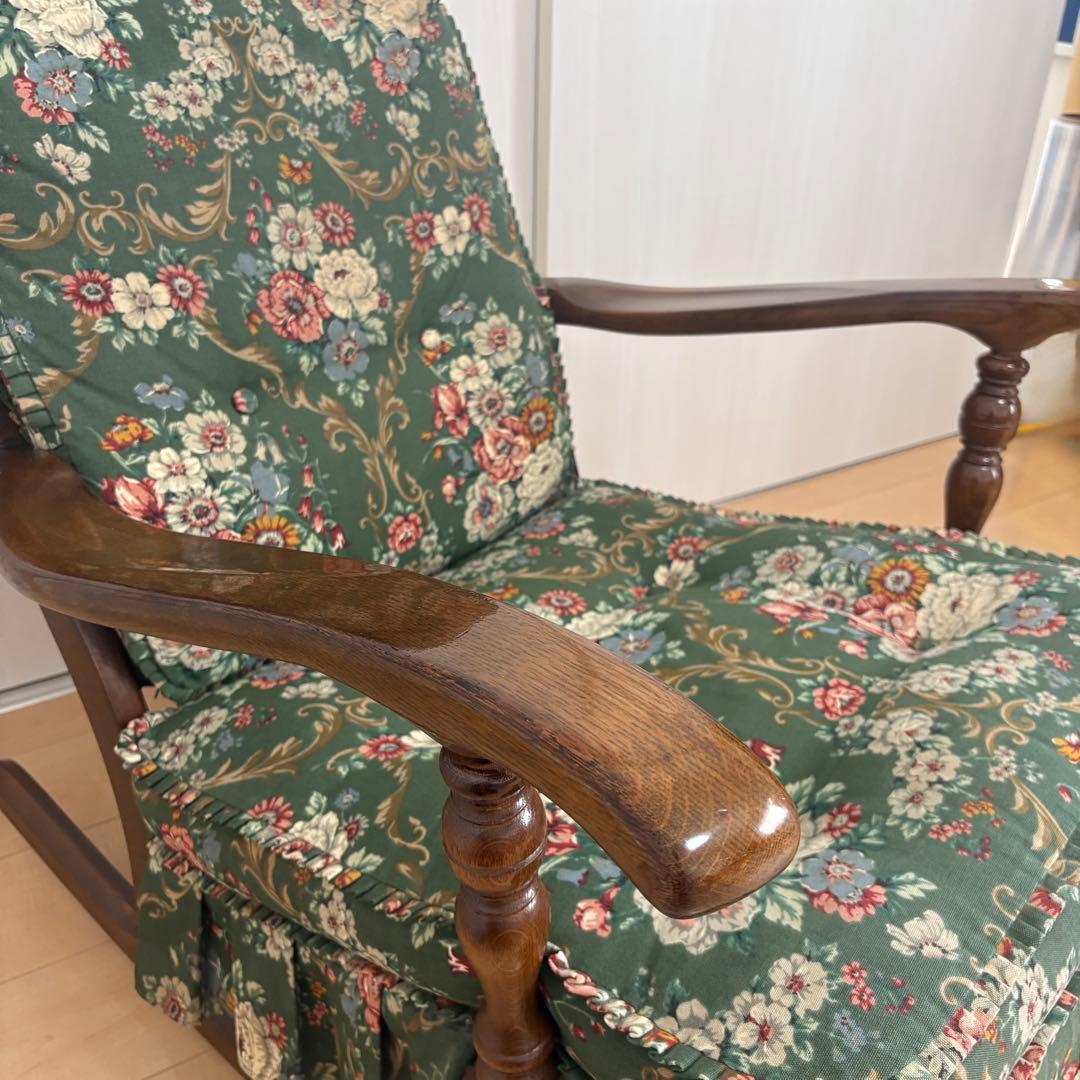 【美品】飛騨産業 キツツキマーク ロッキングチェア