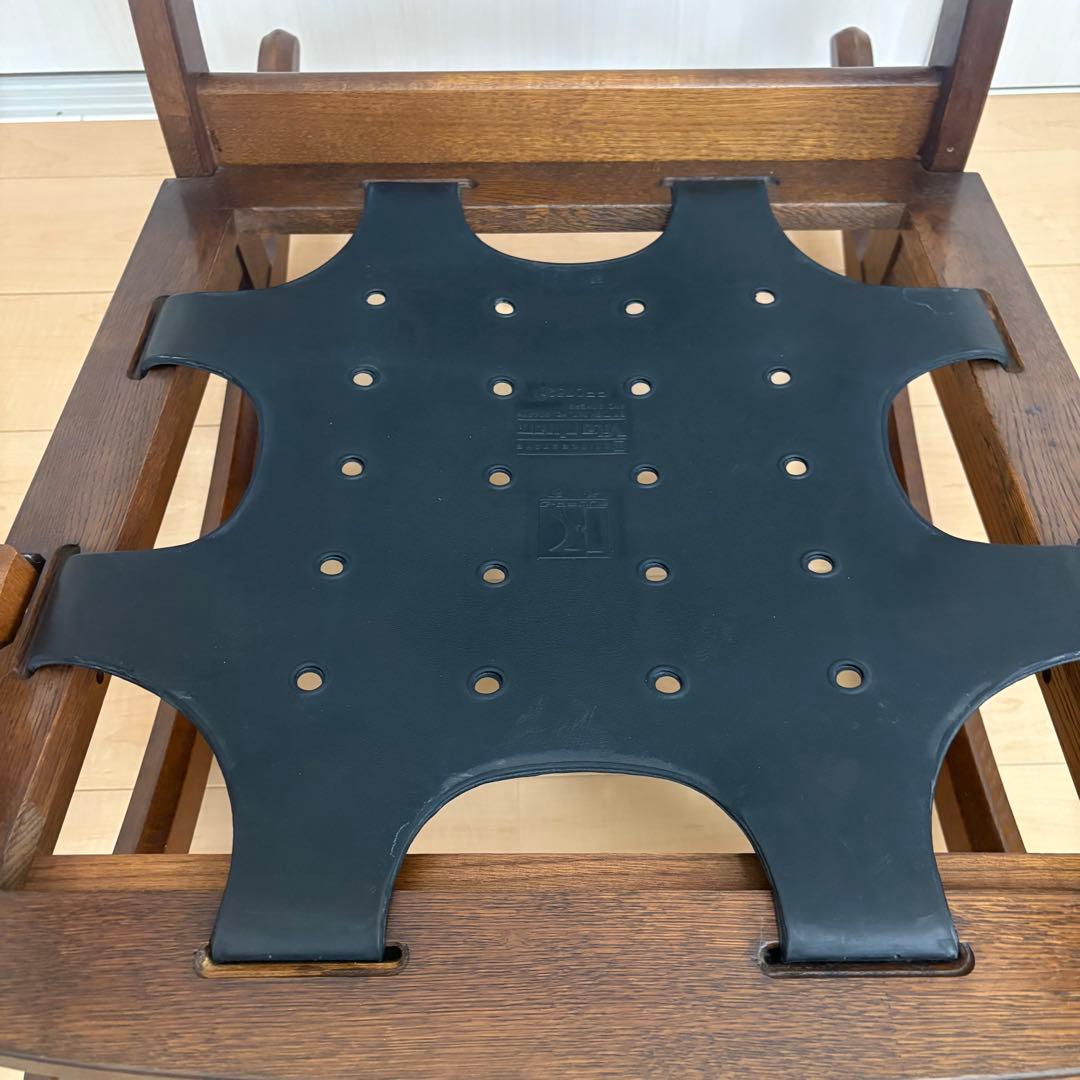 【美品】飛騨産業 キツツキマーク ロッキングチェア