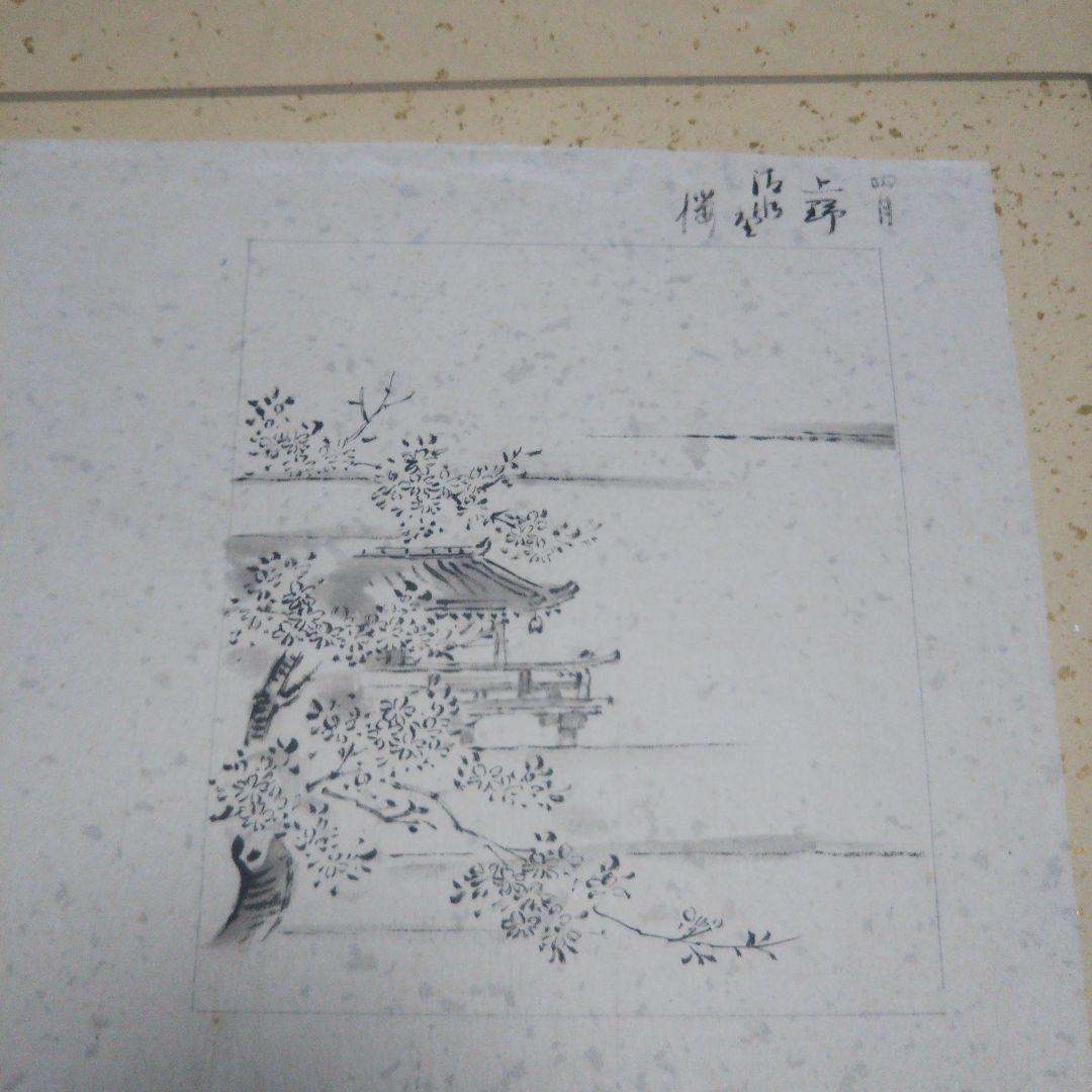 骨董   江戸名所   十二ヶ月   屏風法下画
