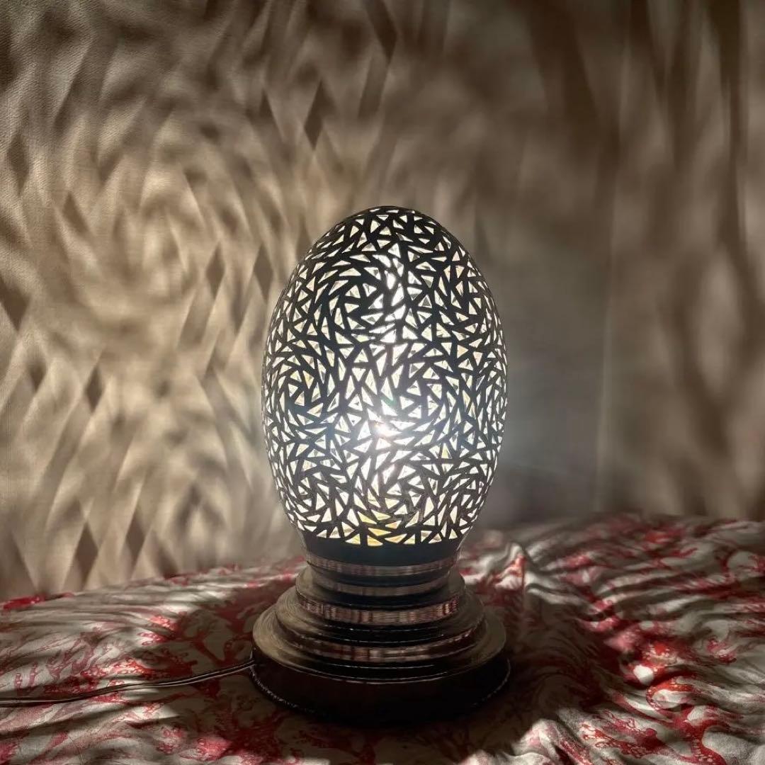 モロッコ製真鍮ランプ