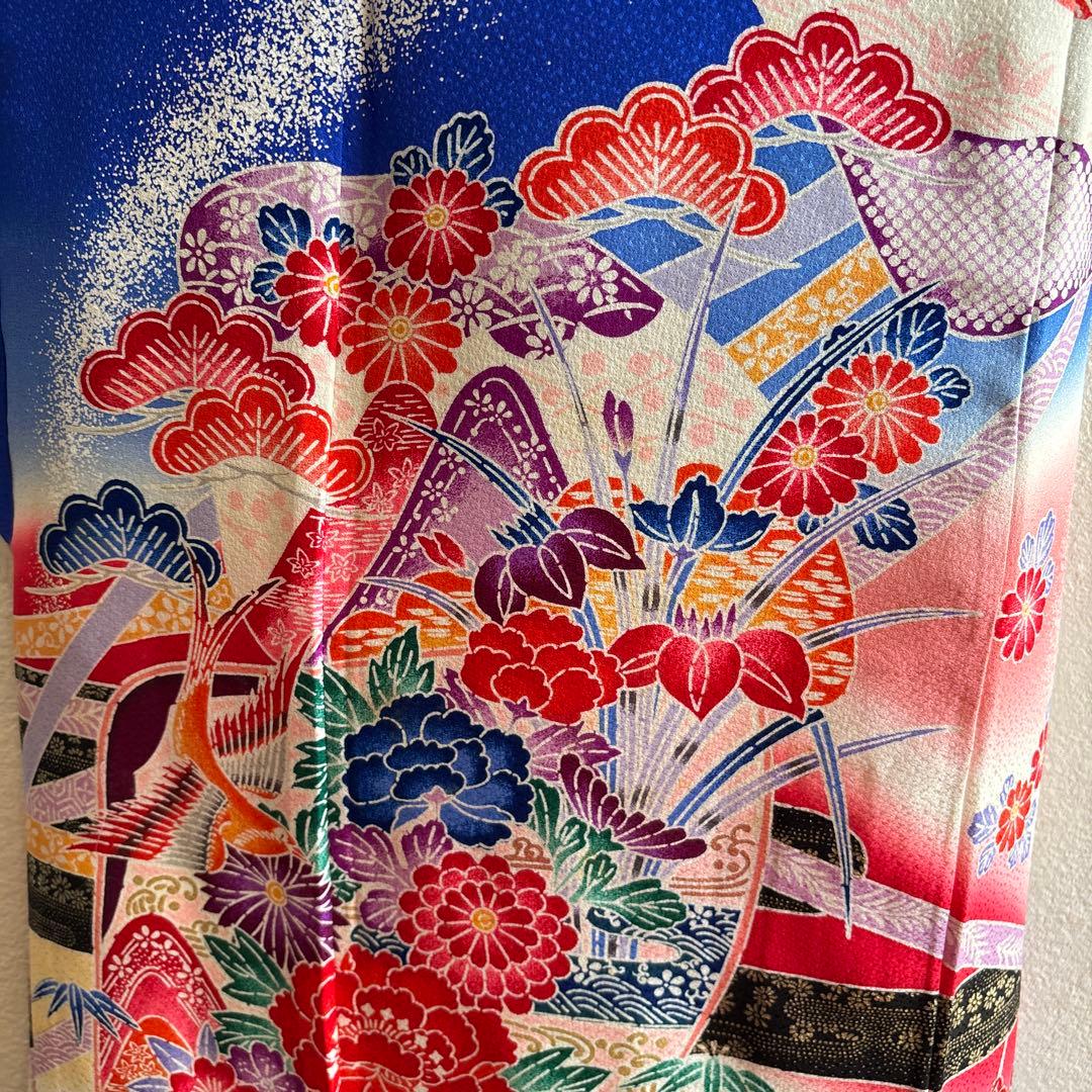 七五三　七歳　正絹着物12点セット