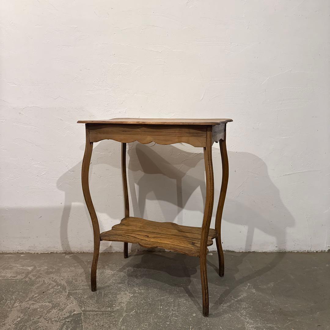 ヴィンテージ　木製サイドテーブル