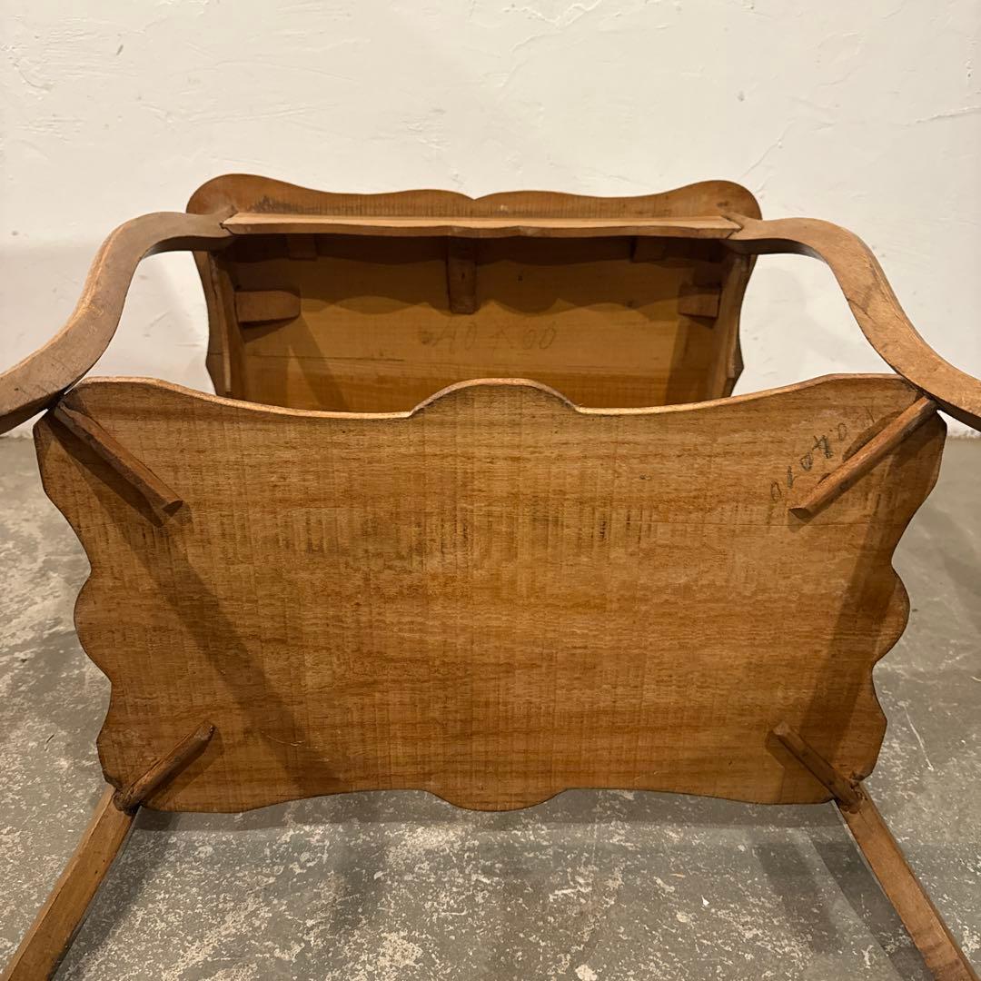 ヴィンテージ　木製サイドテーブル