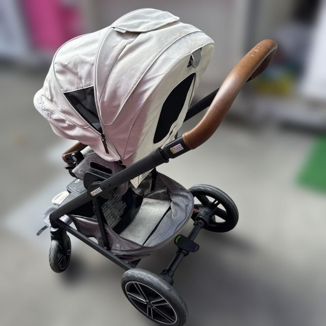 c*a様 HA Nuna ベビーカー ホワイト コンパクト