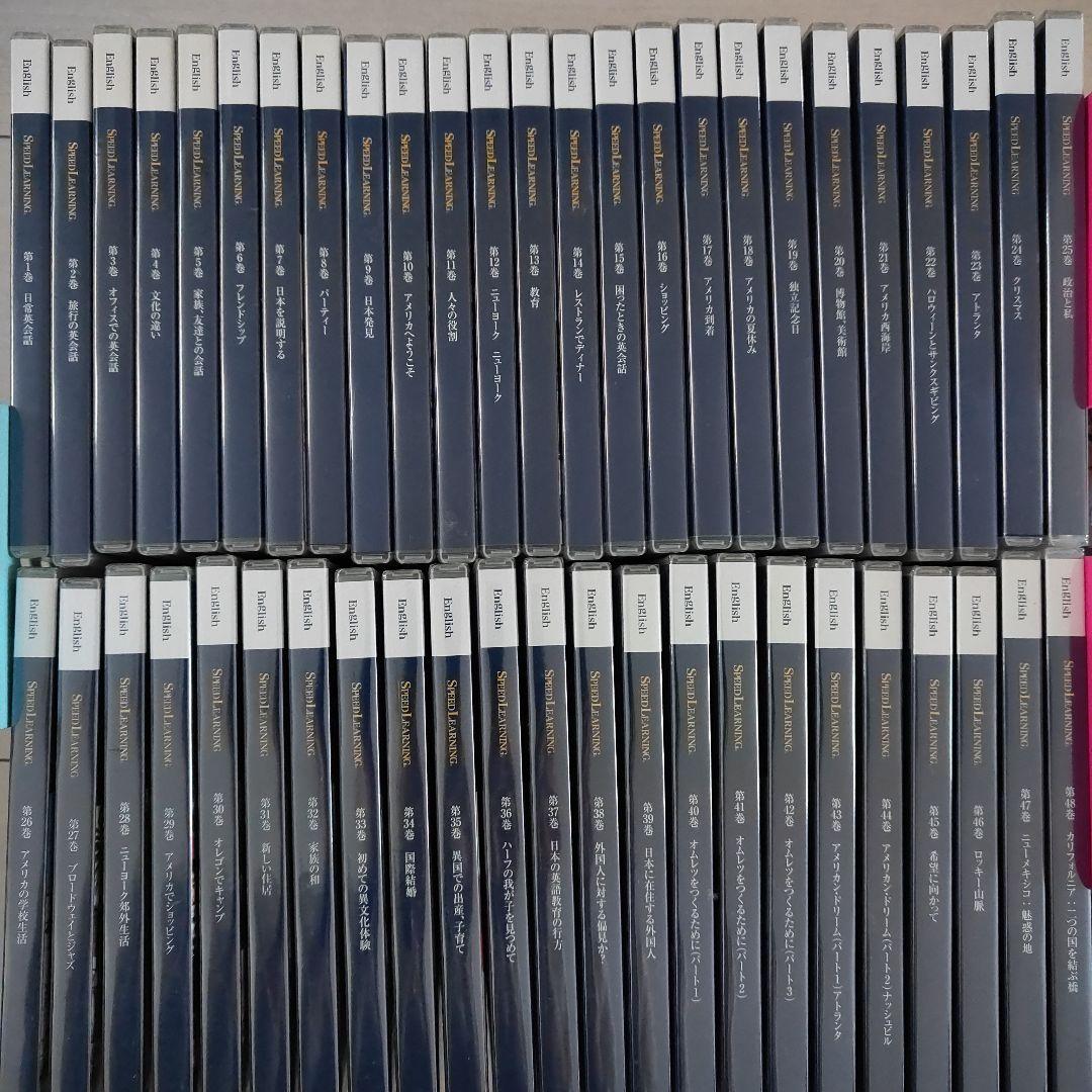 美品　スピードラーニング　全巻セット